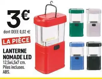 Centrakor Lanterne nomade led offre