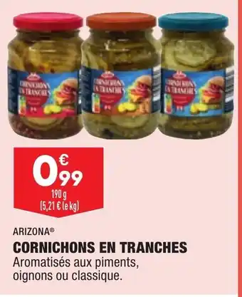 ALDI Cornichons en tranches offre