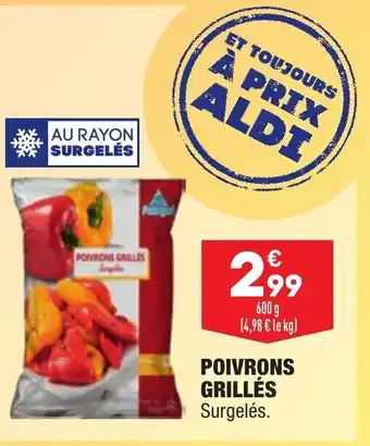 ALDI Poivrons grillés offre