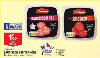 ALDI Saucisson sec tranché offre