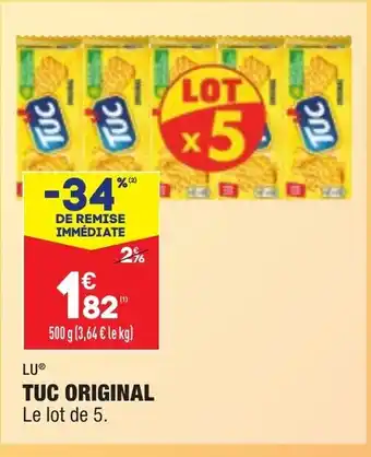 ALDI TUC Original offre