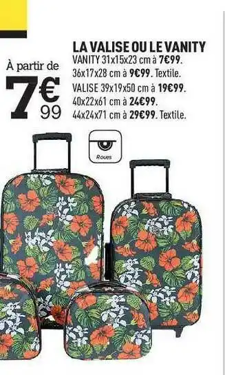 Centrakor La Valise Ou Le Vanity offre
