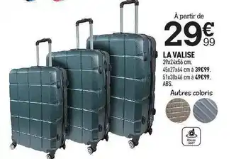 Centrakor La Valise offre