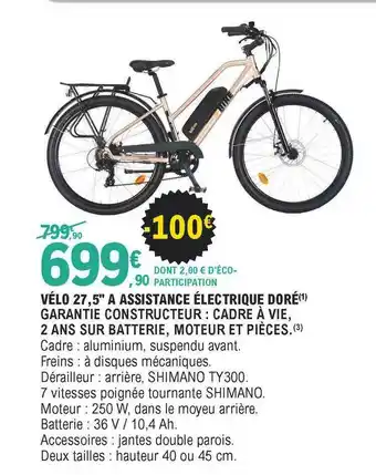 E.Leclerc Vélo 27.5 offre