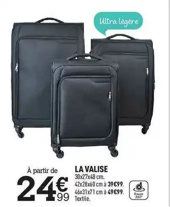 Centrakor La Valise offre