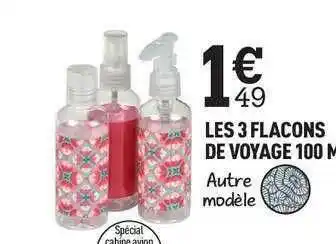 Centrakor Les 3 Flacons De Voyage 100 M offre