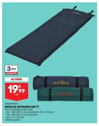 ALDI Matelas autogonflant offre