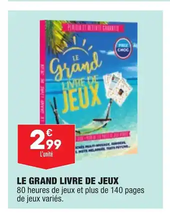 ALDI Le grand livre de jeux offre