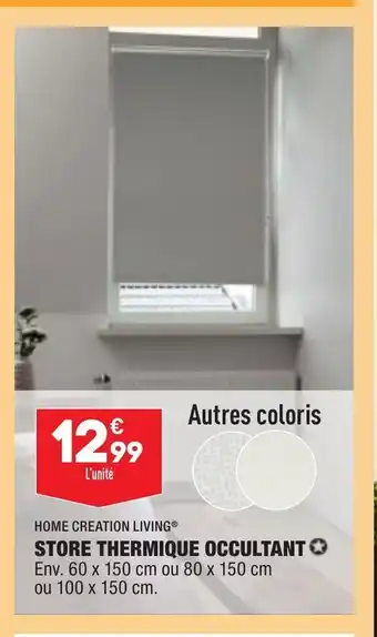 ALDI Store Thermique Occultant offre
