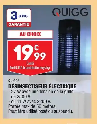 ALDI Désinfectiseur électrique offre