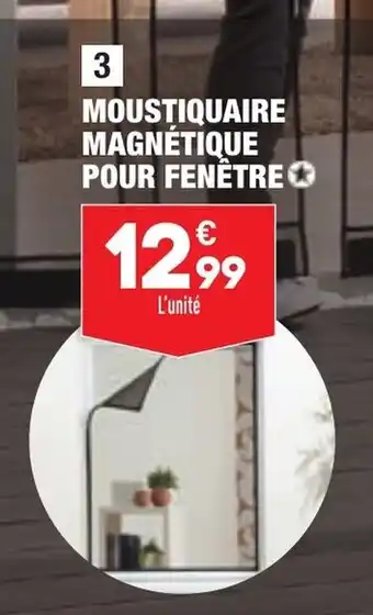 Moustiquaire Magnétique pour fenêtre