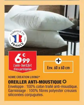 ALDI Oreiller anti-moustique offre