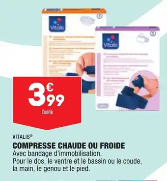 Compresse chaude ou froide