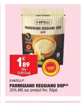 ALDI Parmigiano reggiano dop offre