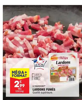 ALDI Lardons fumés offre