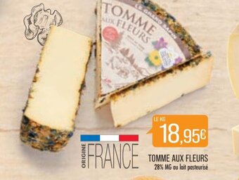 Match Tomme aux fleurs offre