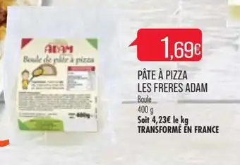 Match Pâte À pizza les freres adam offre