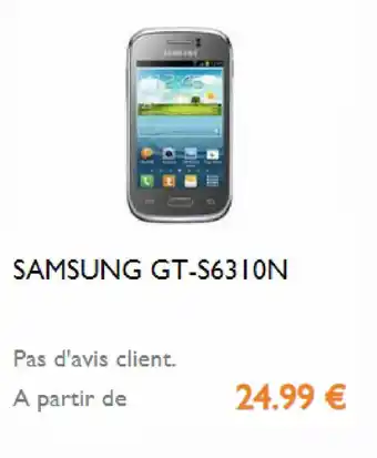 Samsung Gt - S63 i 0n