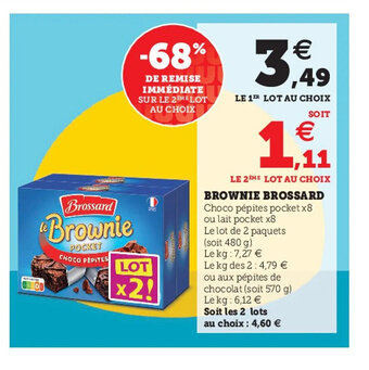 Hyper U Brownie brossard offre