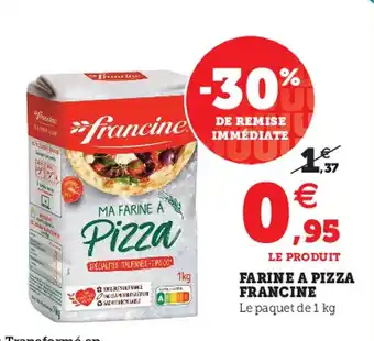 Hyper U Farine A Pizza francine offre