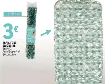 E.Leclerc Tapis Fond Baignoire offre