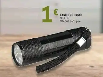 E.Leclerc Lampe De Poche offre