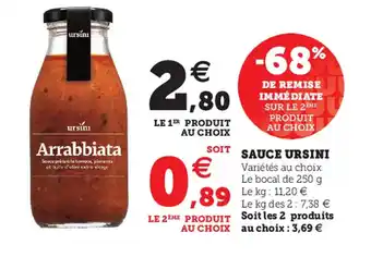 Hyper U Sauce urisini offre