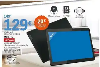 E.Leclerc Tablette offre