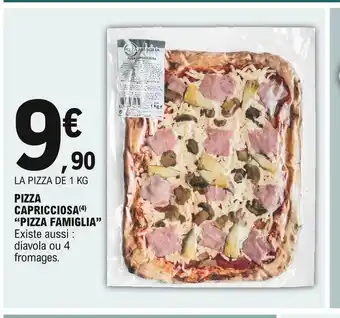 E.Leclerc Pizza Capricciosa "Pizza Famiglia" offre