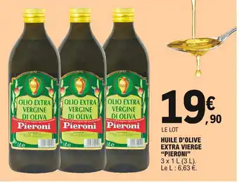 E.Leclerc Huile D'Olive Extra Vierge "Pieroni" offre