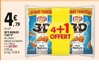 E.Leclerc 3D's Bugles "Lay's" offre