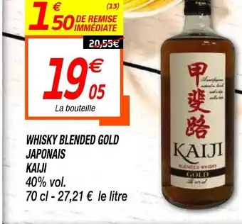 Netto Whisky Blended Gold Japonais offre