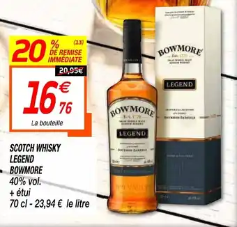 Netto Scotch Whisky Legend Bowmore offre