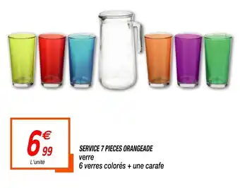 Netto Service 7 Pieces Orangeade offre