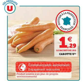 Super U Carotte U offre