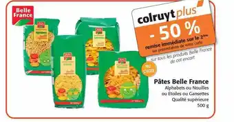 Colruyt Pâtes Belle France offre