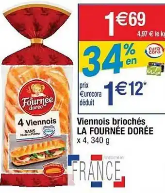 Viennois Briochés La Fournée Dorée