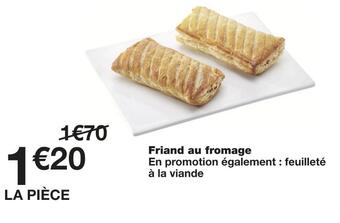 Monoprix Friand au fromage offre