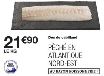 Monoprix Dos de cabillaud offre