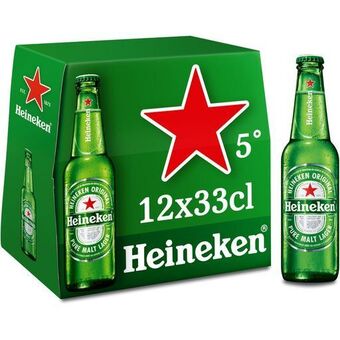 Auchan Bière blonde heineken offre