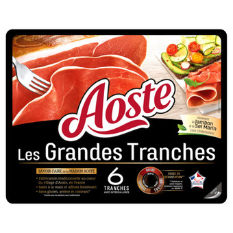 Auchan Les grandes tranches aoste offre
