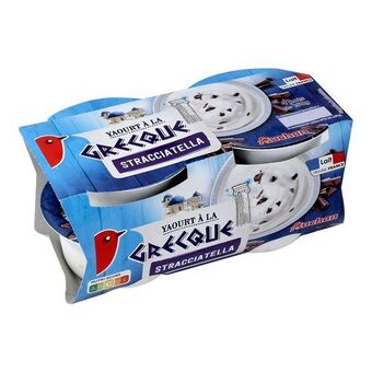 Auchan Yaourt a la grecque stracciatella auchan offre