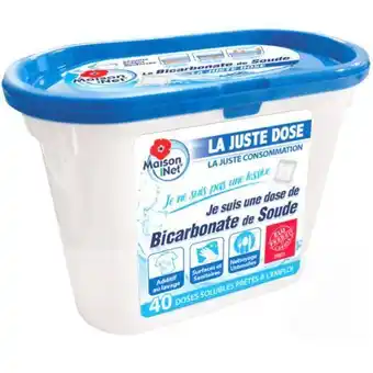 Auchan Bicarbonate de soude la juste dose offre