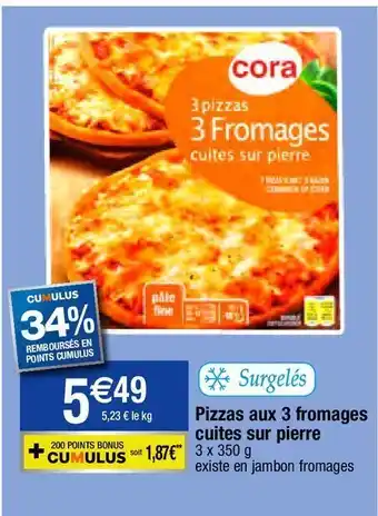 Migros Pizza surgelée cora offre