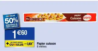 Migros Papier thermique cora offre