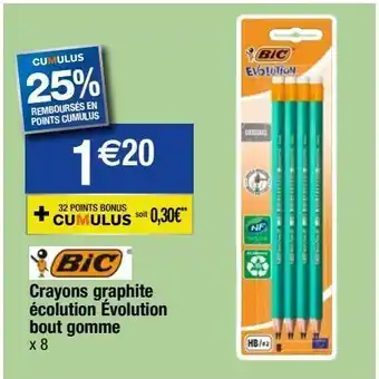 Migros Crayons bic offre