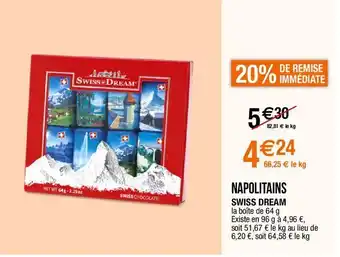 Migros Chocolats offre