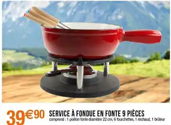 Fondue au fromage