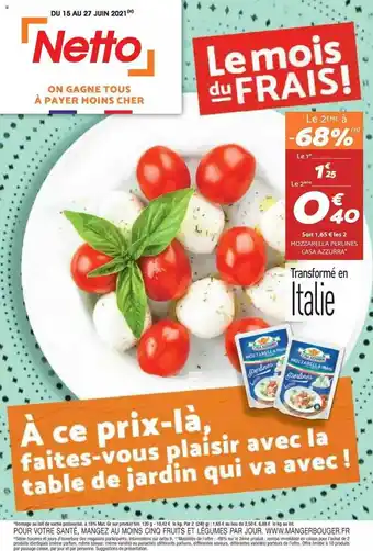 Netto Lemois Du Frais, Netto offre