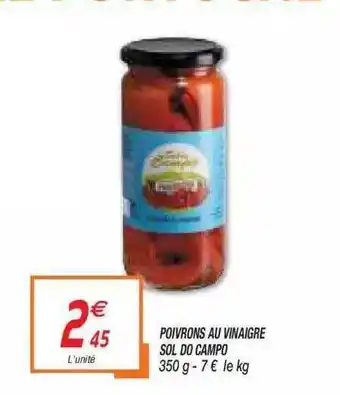 Poivrons Au Vinaigre Sol Do Campo